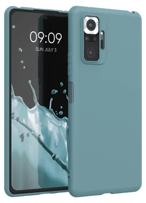 Produktbild von kwmobile Handyhülle für Xiaomi Redmi Note 10 Pro Hülle - TPU Case - Kabelloses Laden - Schutzhülle Cover in Arctic Night