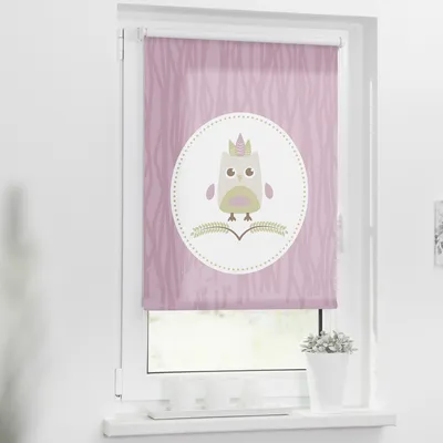 Obrázek produktu pro Roleta zatemňovací 45x150cm růžová