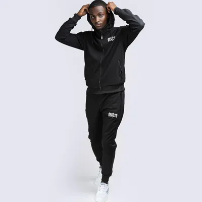 Image de Survêtement homme avec capuche coupe étroite HACKBERRY Black M BENLEE