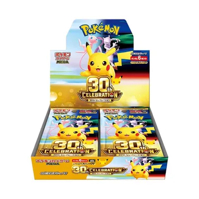 Produktbild von Pokemon 30th Celebration - Display M6a (japanisch)
