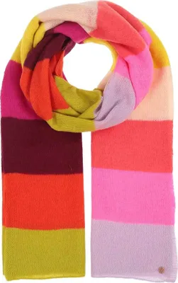 Fraas Wollschal 684070 ohne Fransen in 320-coral