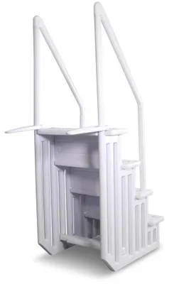 Produktbild von Schwimmbadleiter Treppe, Kunststoff 4-stufig