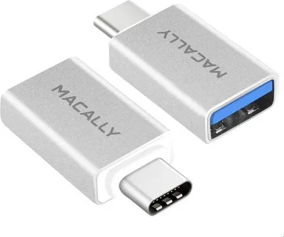 Produktbild von Macally UCUAF2, USB Typ-A, USB 3.2 Gen 1 (3.1 Gen 1), Weiß, 5 Gbit/s, 15 mm, 31 mm