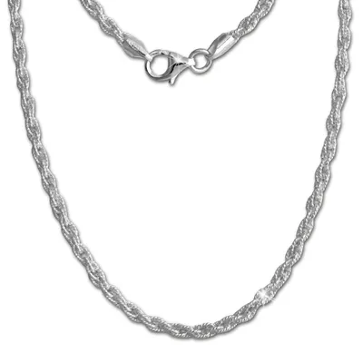 Produktbild von SilberDream Collier 45cm Ankerkette 925 Silber Damen Schmuck silber SDK26345J