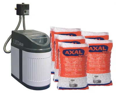 Produktbild von SYR Enthärtungsanlage LEX PLUS 10 Connect Set 5 x 25 kg Salz