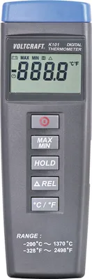 Immagine prodotto di Voltcraft K101 Temperatur-Messgerät, Thermometer -200 - +1370 °C K-Typ (307)