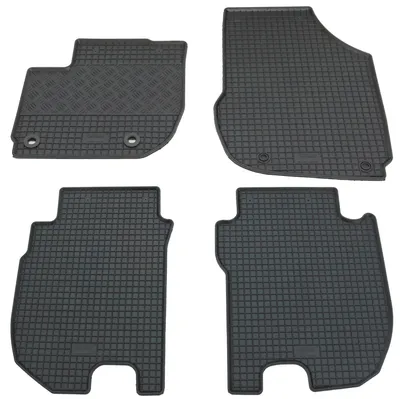 Gummifußmatten Set 4-teilig für Honda Jazz 4 GR (Hybrid) (2020-), schwarz