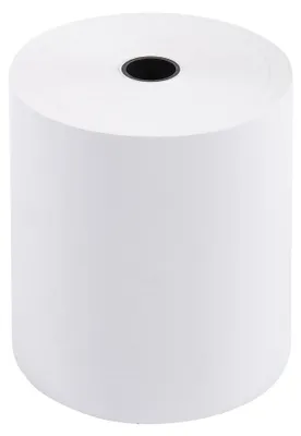 Produktbild von Exacompta 43706E Packung mit 5 Rollen 1-lagig thermisch (hohe Auflösung für Kassen, 55g, Breite: 80mm, Duchmesser: 80mm, Länge: 72m) 1 Pack, Weiß