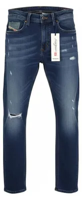 Produktbild von Diesel Thavar-ne 0662l Herren Jeansblue Jogg Sweat Slim Stretch Distressed