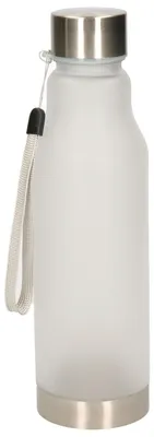 Produktbild von Wasserflasche/Getrankeflasche/Sportflasche - transparent - Kunststoff - 600 ml