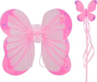 Produktbild von Johntoy Butterfly Wings mit Zauberstab