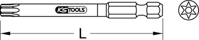 Produktbild von KS TOOLS 918.3650 Schrauberbit