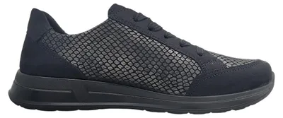 Imagen del producto de Ara Osaka 2.0: Zapatos deportivos para mujer, tipo botín, con cordones, color negro, para uso diario
