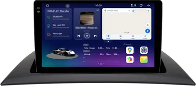Zdjęcie produktu dla Radio samochodowe Android do BMW X3 E83 2003-2010 Wireless CarPlay Android Auto GPS Navi 2K 128GB 9 cali 4G LTE BT Sterowanie Kierownicą