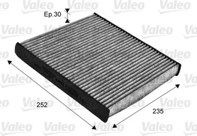 Produktbild von Valeo Innenraumfilter für Audi Seat Skoda VW