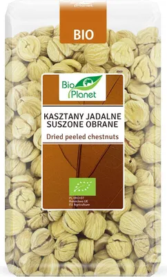 Obrázok produktu pre Gaštany SUŠENÉ JEDLÉ, 1 kg -PLANÉTA