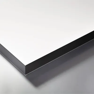 Produktbild von celexon HPL Tischplatte 125 x 75 cm, weiß