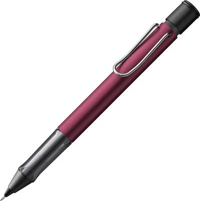 Produktbild von LAMY Druckbleistift AL Star BLACK PURPLE mit Mine 0,5mm und Radiergummi