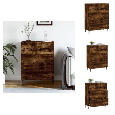 Produktbild von vidaXL Sideboard Räuchereiche 69,5x34x90 cm Holzwerkstoff -  Sideboards