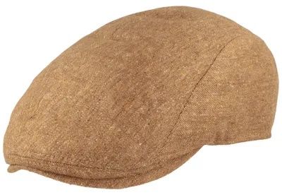 Göttmann Herren Sommer Flat-Cap aus Seide mit UV-Schutz 40+ in rot