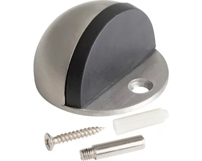 Obrázek produktu pro Dveřní zarážka Ø 45x25mm, nerez design