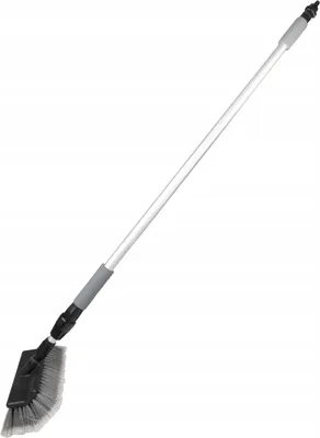 Produktbild von Teleskopische Durchflussbürste 97-160cm für Autowäsche von AMIO