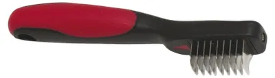 Image de Croci C6080973, chien, peigne, noir, rouge, 1 pièce(s)