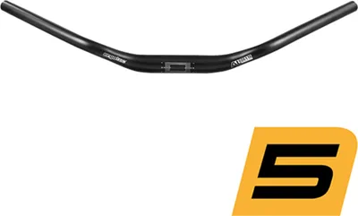 Produktbild von Ergotec Bügel CITY CRUISER, 37°, Ø = 31,8mm, Aluminium, schwarz, SL 5