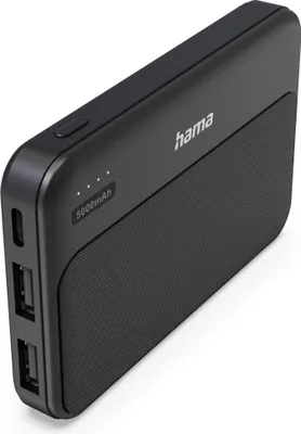 Produktbild von Hama Pocket 5, 5000 mAh, Lithium Polymer (LiPo), Anthrazit