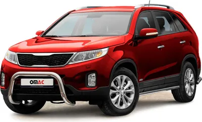 Zdjęcie produktu dla Listwa ochronna przedniego zderzaka do Kia Sorento 2012-2015 z ABE w kolorze stalowym srebrnym