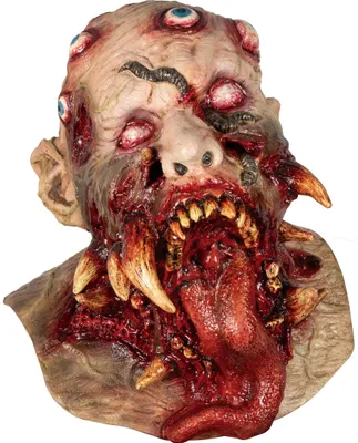 Produktbild von Vollgesichtsmaske, Zombie-Monster, Erwachsene - Einheitsgröße
