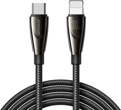 Zdjęcie produktu dla Kabel Joyroom Pioneer SA31-CL3, 30W, USB-C do Lightning, 1,2m, czarny