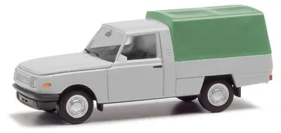 Immagine prodotto di Herpa Auto Wartburg 353 del 1985 con telone grigio chiaro 420921