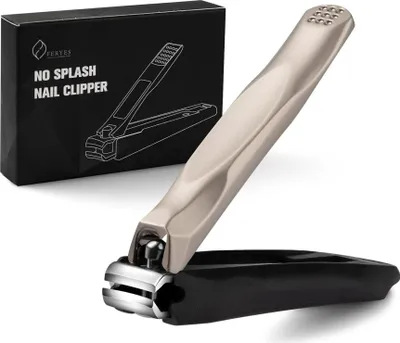 Produktbild von FERYES Nagelknipser mit Nagelfang und Nagelfeile, extra scharf