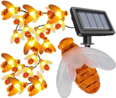 Produktbild von Martom TG71285 Solarlampen-Girlande Bienen 20 LED