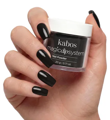 Produktbild von Kabos Magic Dip System Dipping Powder für Nägel 003 Classic Black 20g