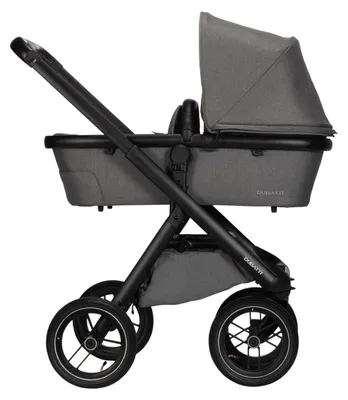 Produktbild von Dubatti One E5 Kinderwagen 2-in-1 - Black / Black - Grey