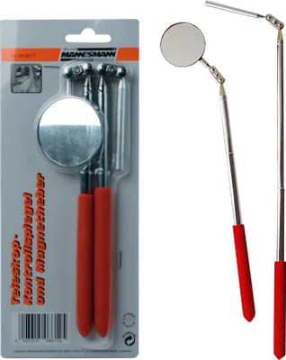 Produktbild von BRÜDER MANNESMANN Kontrollspiegel- & Magnetheber-Set 2-teilig