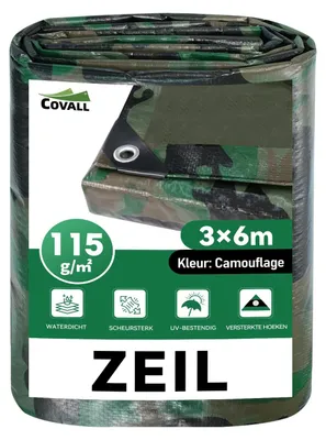 Image de Tissu imperméable de 115 g/m² avec bords renforcés