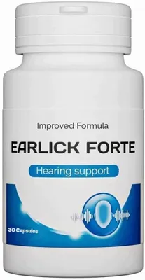 Obrázok produktu pre Earlick Forte – Pokročilá podpora sluchu (30 kapsúl)