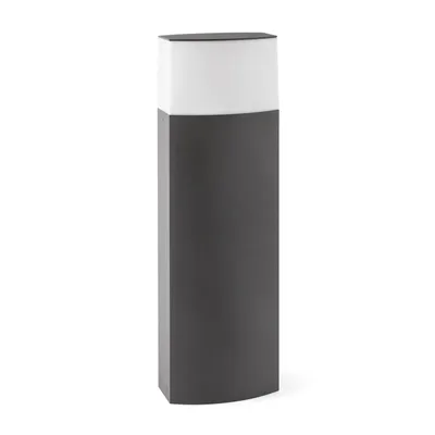 Produktbild von Faro 74442, Außensockel-/Pfostenbeleuchtung, Dunkles Grau, Aluminium, IP44, I, E27
