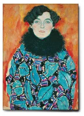 Immagine prodotto di Giallobus - Ritratto di Johanna Staude - Gustav Klimt - 100L x 140l cm - Quadro - Tela Canvas Telaio Standard