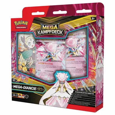 Produktbild von Pokémon - Mega Diancie ex Mega Kampfdeck - DE