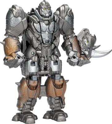A studio shot of a Transformers action figure.