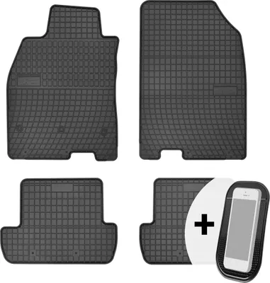 Produktbild von Gummimatten Auto Fußmatten Automatten Passgenau 4-teilig Set - passend für Renault Megane III 2006-2015