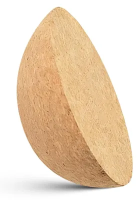 Obrázek produktu pro Solidchoice – Vyvažovací deska z korku, polokruh, 25 x 10 cm