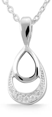 Produktbild von Akzent Damen Anhänger Mairead "Mairead" aus 925 Sterlingsilber, rhodiniert, langlebig