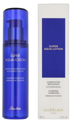 Zdjęcie produktu dla Guerlain Super Aqua-Lotion, Balsam do twarzy, Kobiety, 150 ml, Skóra sucha, Nawilżający, Butelka