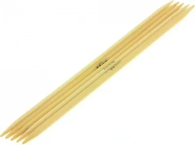 Produktbild von Lana Grossa - Strumpfstricknadel Bambus 20cm 10.0mm