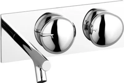 Produktbild von VITRA A42845 Zweigriff-Waschtischarmatur Istanbul